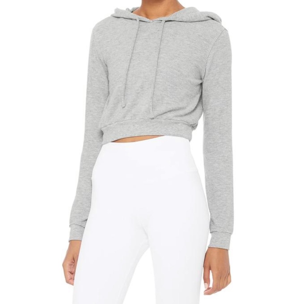 Alo yoga crop hoodie